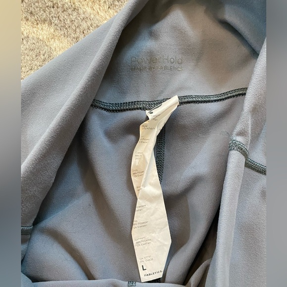 Fabletics Define High Waisted Legging Stormcloud Large - Picture 3 of 3